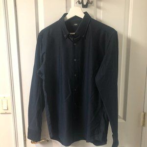 Dark Navy Uniqlo Button Down